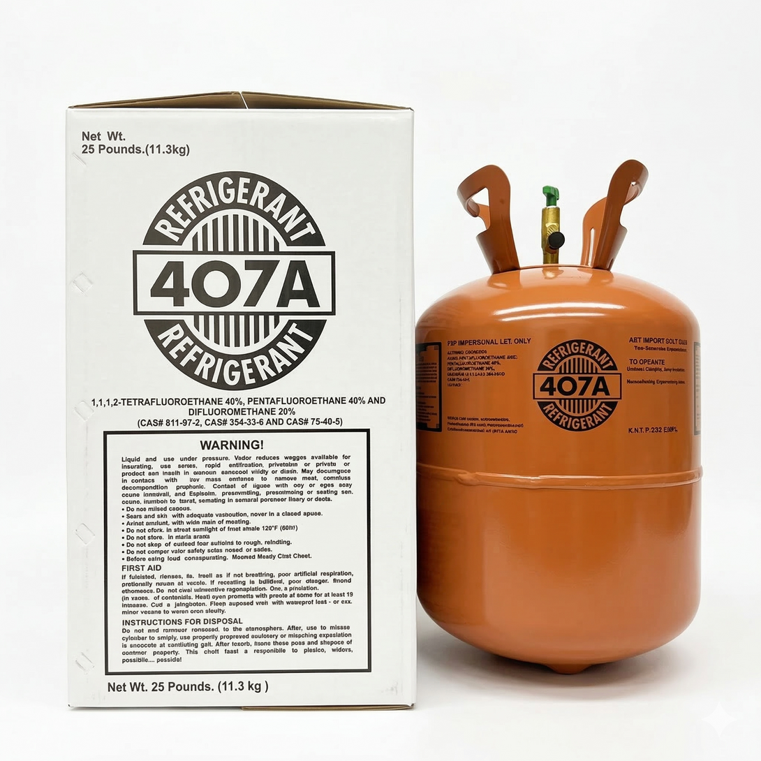 R407A Refrigerant 25 Lb | FedEx/UPS offers free fast delivery ...